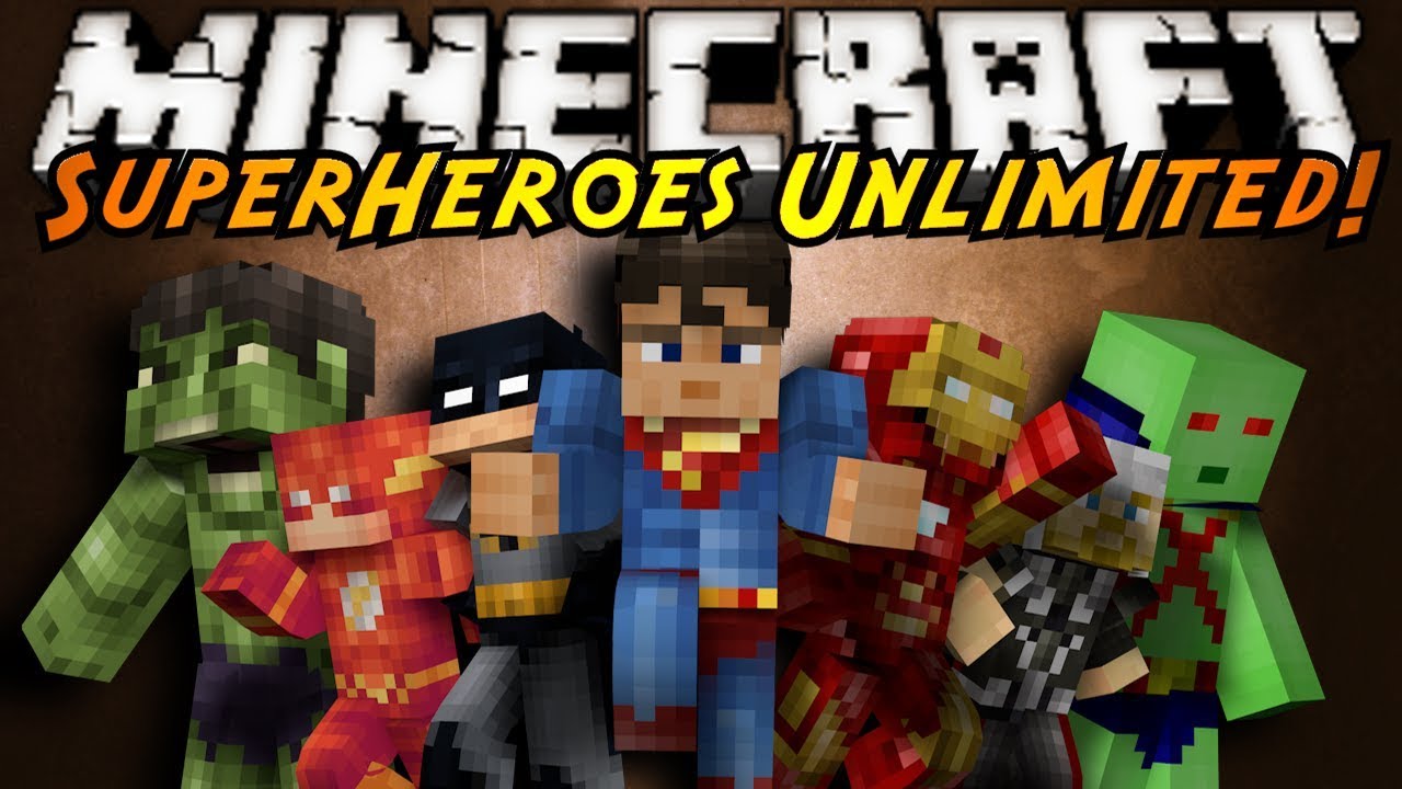 superheroes unlimited mod 1.7.10 6.0